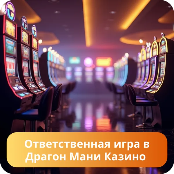Ответственная игра в Драгон Мани Казино